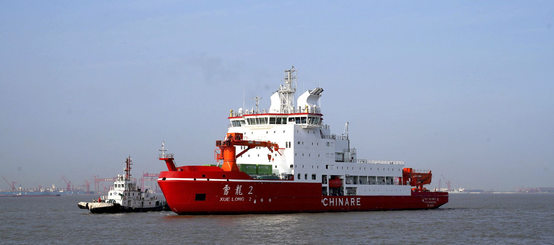 mais recente caso da empresa sobre O fio de soldadura de Longteng foi usado no navio polar da expedição de Xuelong